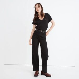 Madewell Perfect Vintage Wide-Leg Jeans in Belmere Wash